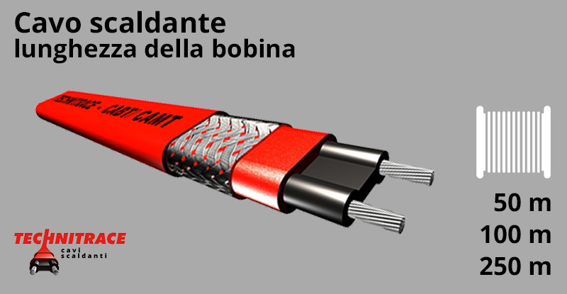Calvi Scaldanti – lunghezza della bobina – TECHNITRACE