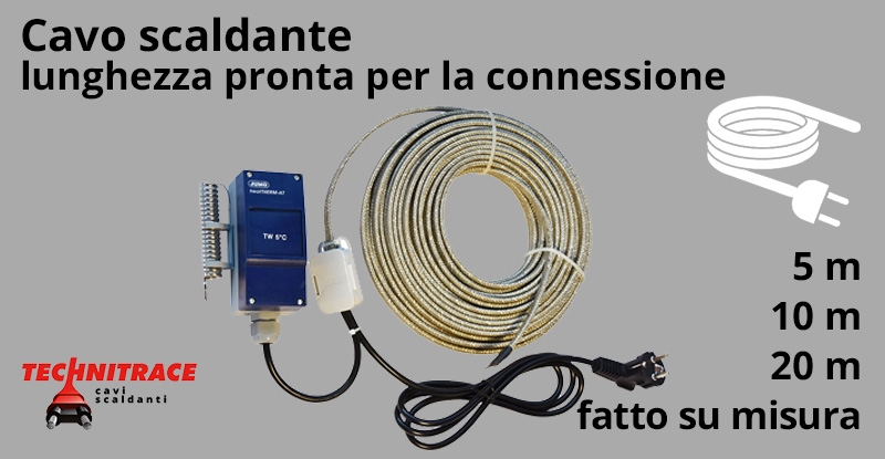 Calvi Scaldanti – lunghezza pronta per la connessione – TECHNITRACE